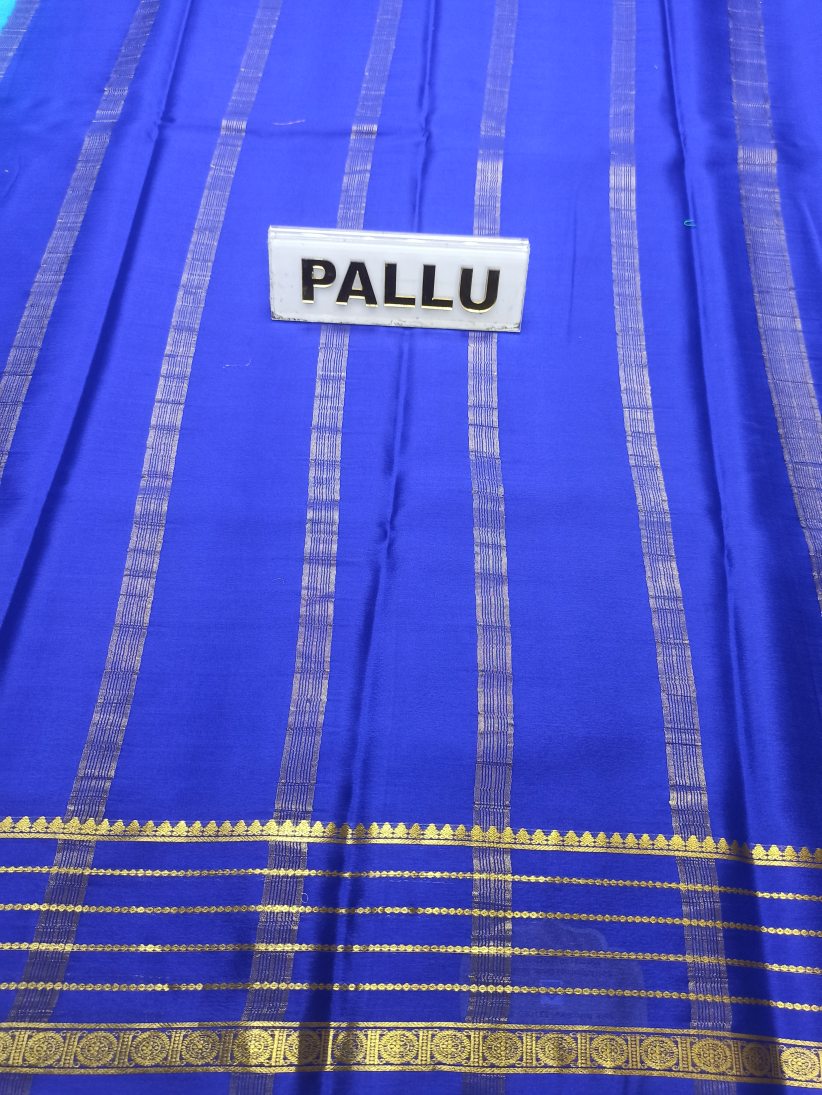 Pure Mysore Silk Saree( 60Grams )