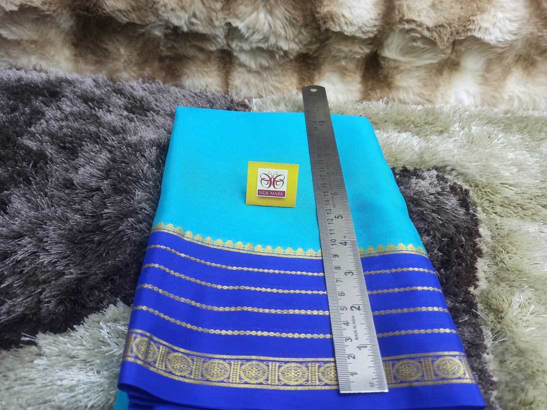 Pure Mysore Silk Saree( 60Grams )