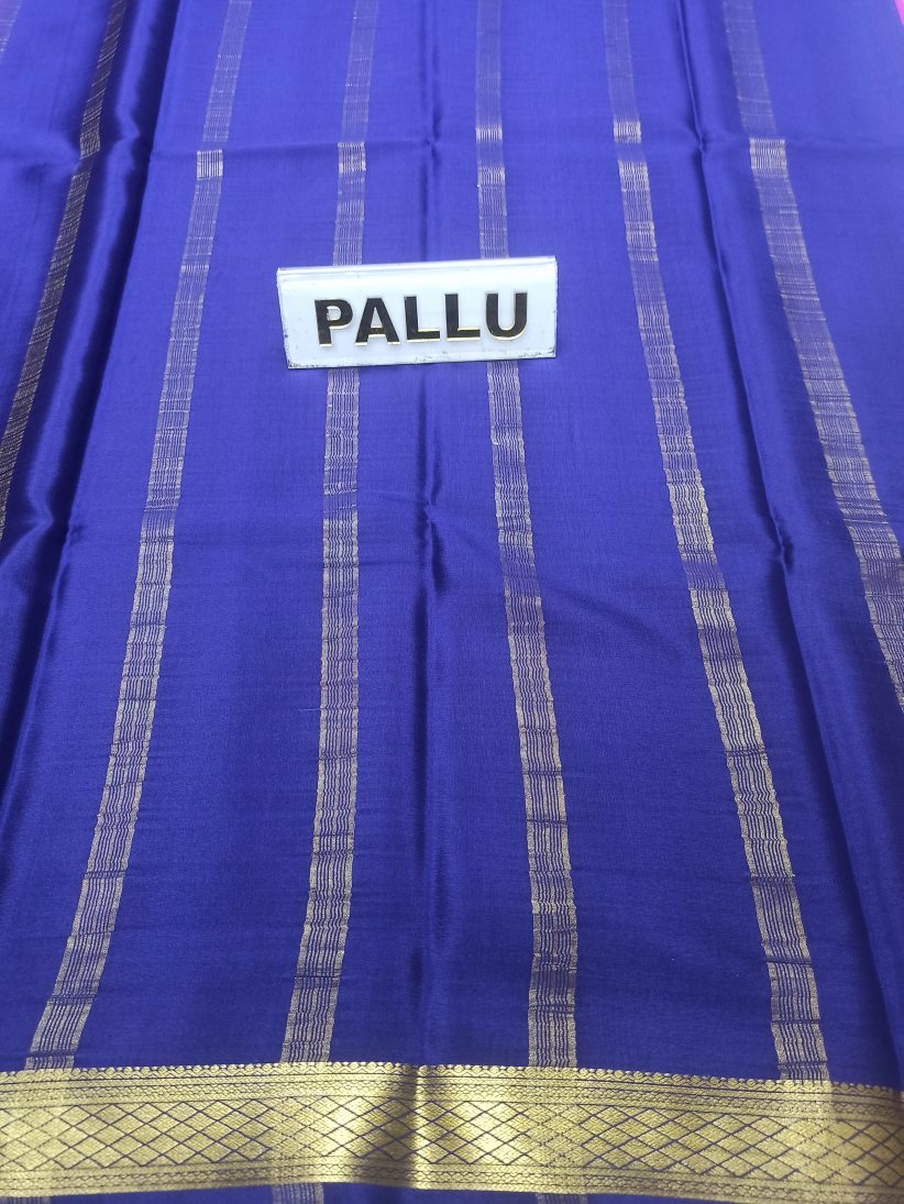 Pure Mysore Silk Saree(60 Grams)