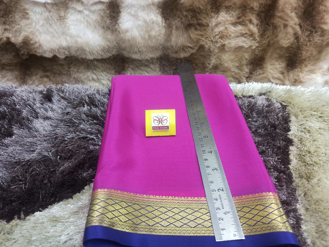 Pure Mysore Silk Saree(60 Grams)