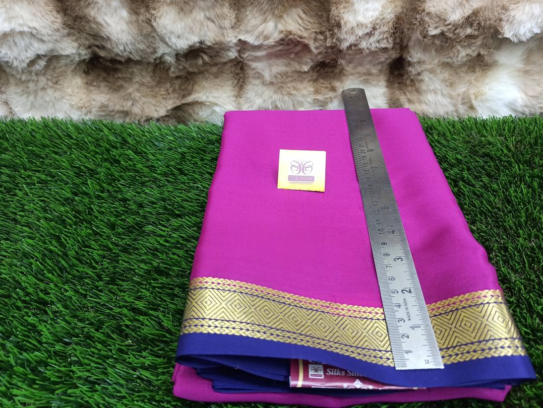 Pure Mysore Silk Saree( 60Grams )