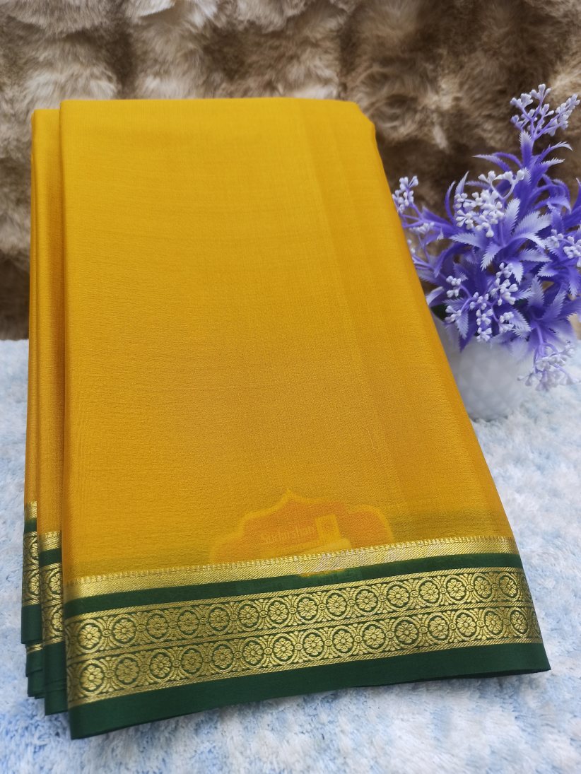 Pure Mysore Silk Saree