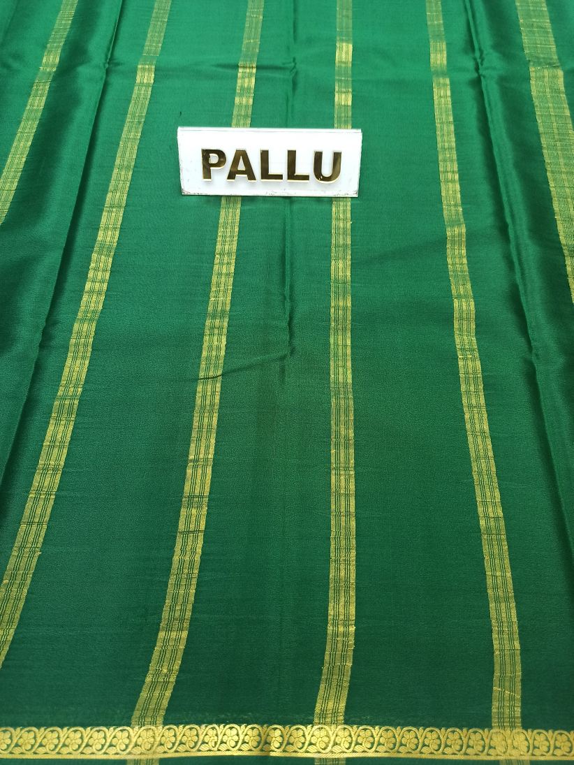 Pure Mysore Silk Saree( 60 Grams )