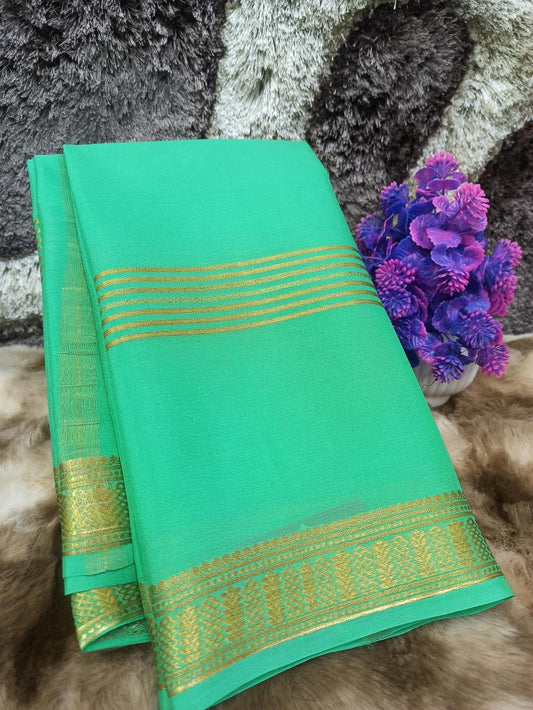 Pure Mysore Silk Saree ( 60 Grams )