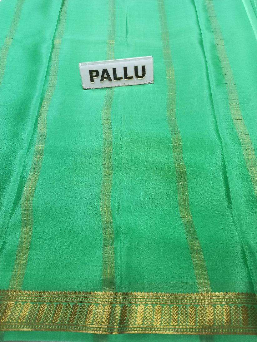 Pure Mysore Silk Saree ( 60 Grams )