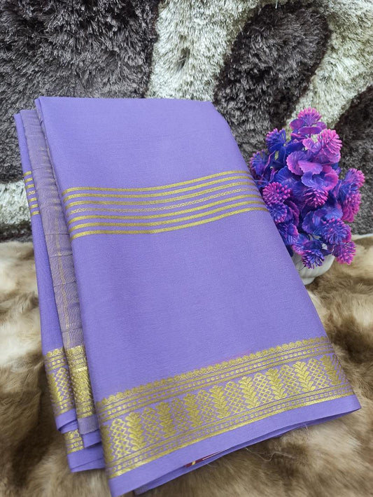 Pure Mysore Silk Saree ( 60 Grams )