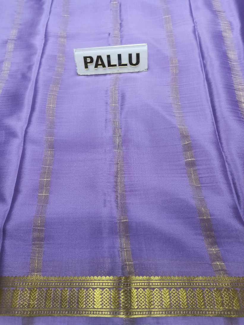 Pure Mysore Silk Saree ( 60 Grams )