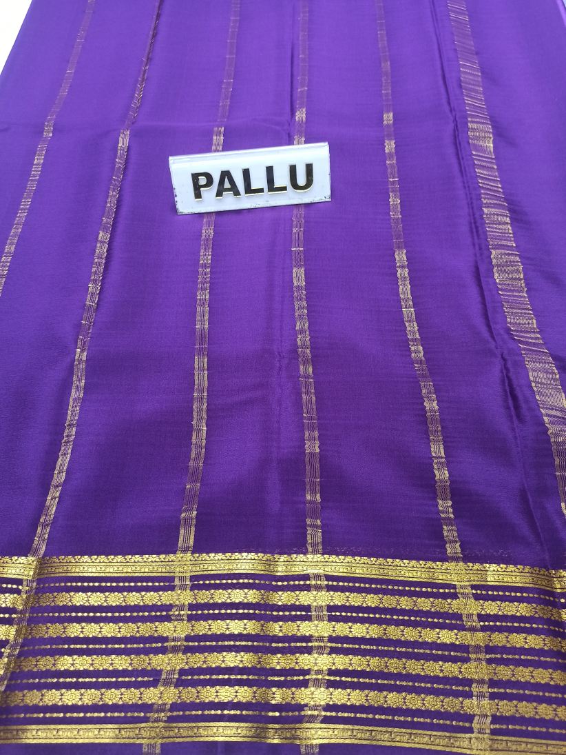 Pure Mysore Silk Saree ( 60 Grams )