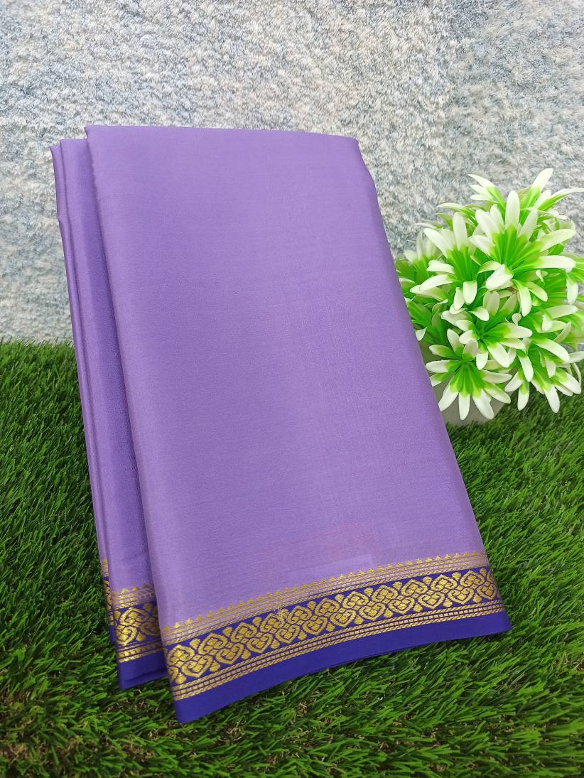 Pure Mysore Silk Saree ( 60 Grams )