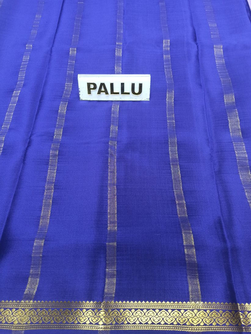 Pure Mysore Silk Saree ( 60 Grams )