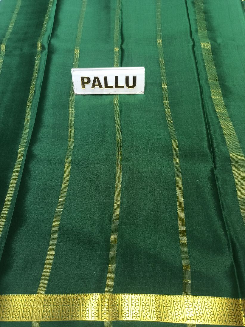 Pure Mysore Silk Saree ( 60 Grams )