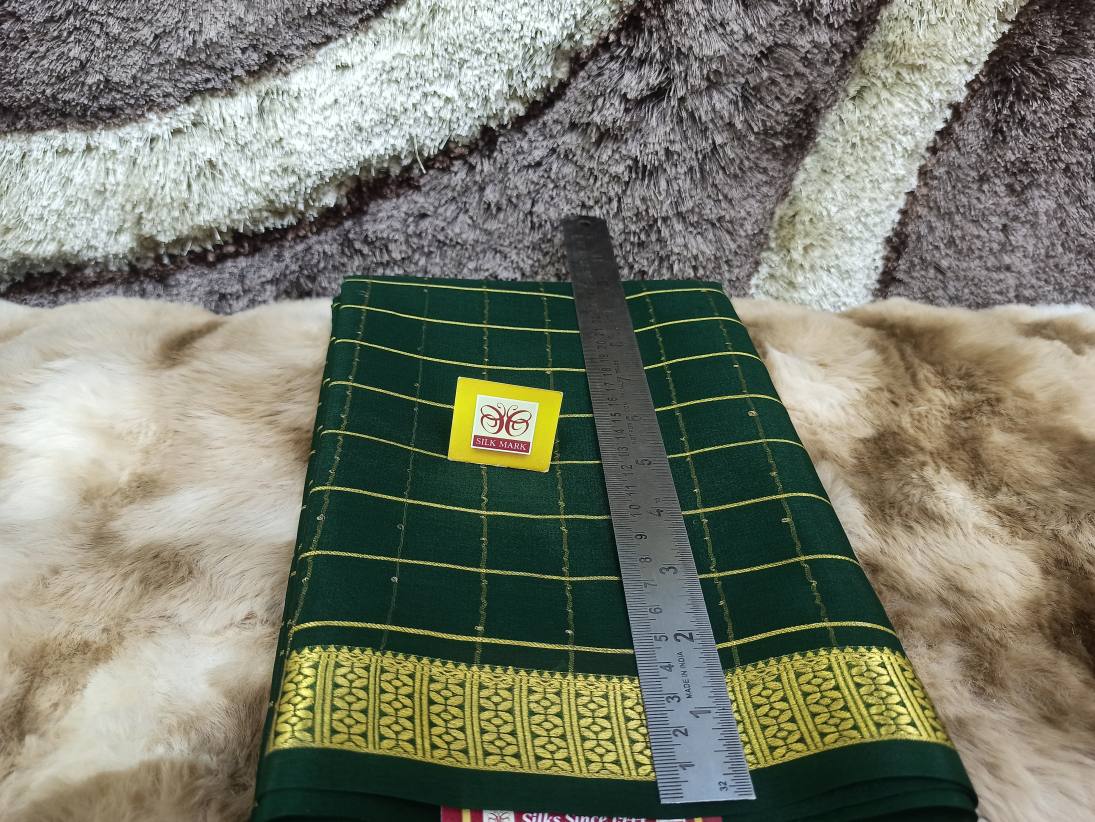 Pure Mysore Silk Saree ( 60 Grams )