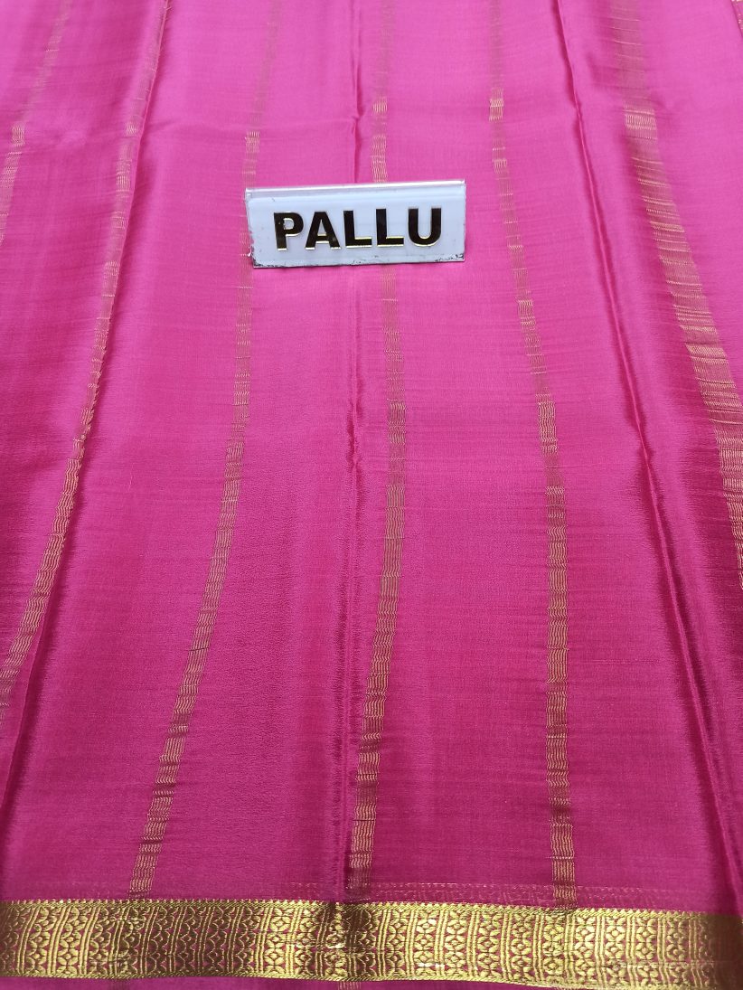 Pure Mysore Silk Saree (60 Grams)