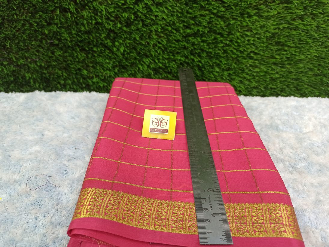 Pure Mysore Silk Saree (60 Grams)