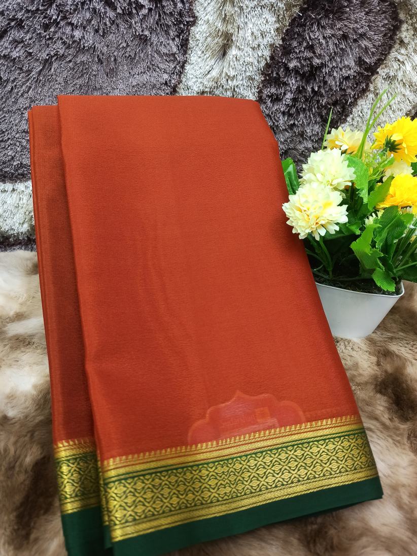 Pure Mysore Silk Saree ( 60 Grams )