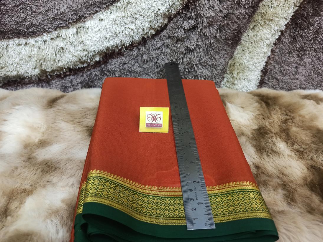 Pure Mysore Silk Saree ( 60 Grams )