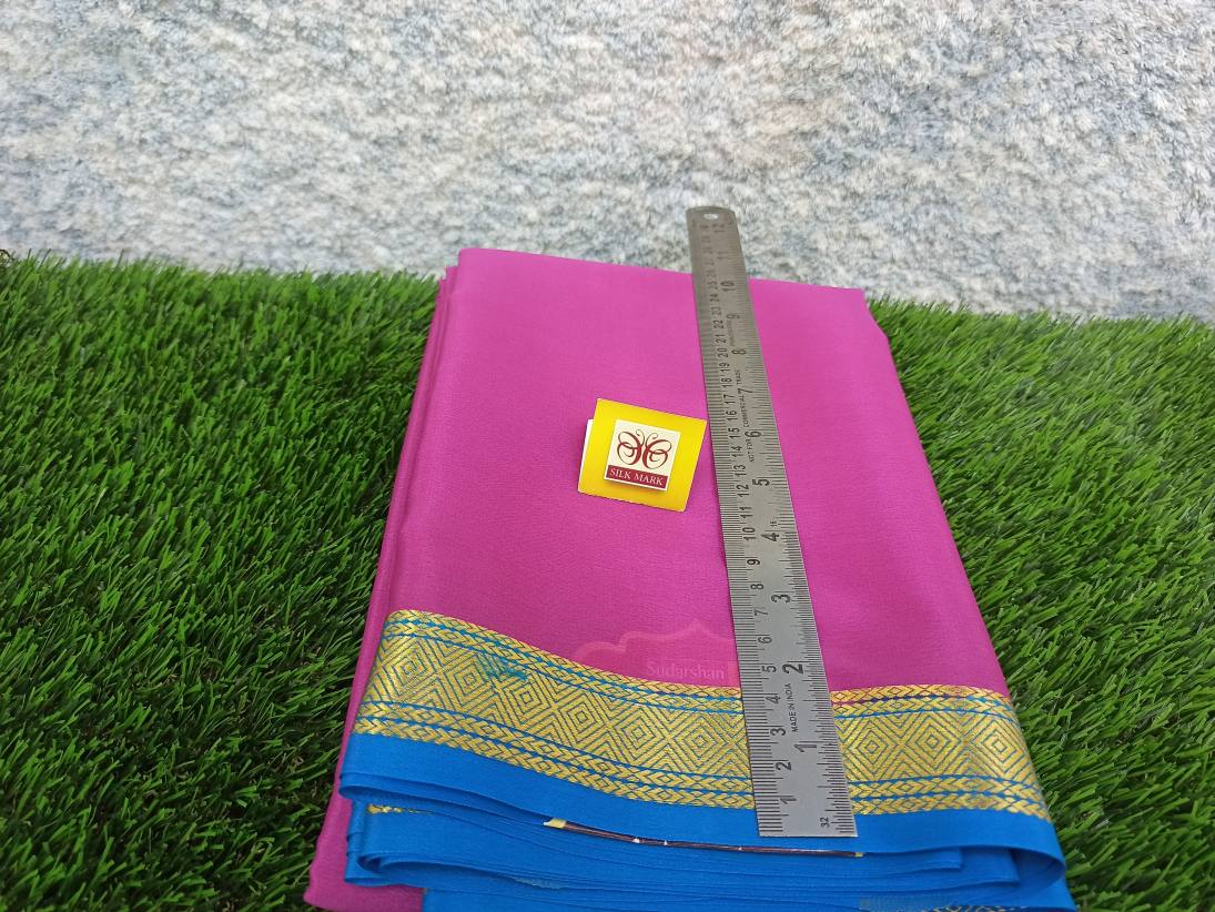 Pure Mysore Silk Saree ( 60 Grams )