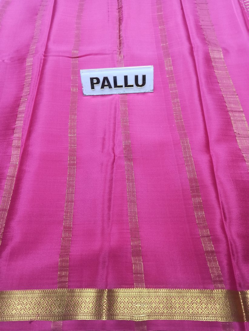 Pure Mysore Silk Saree ( 60 Grams )