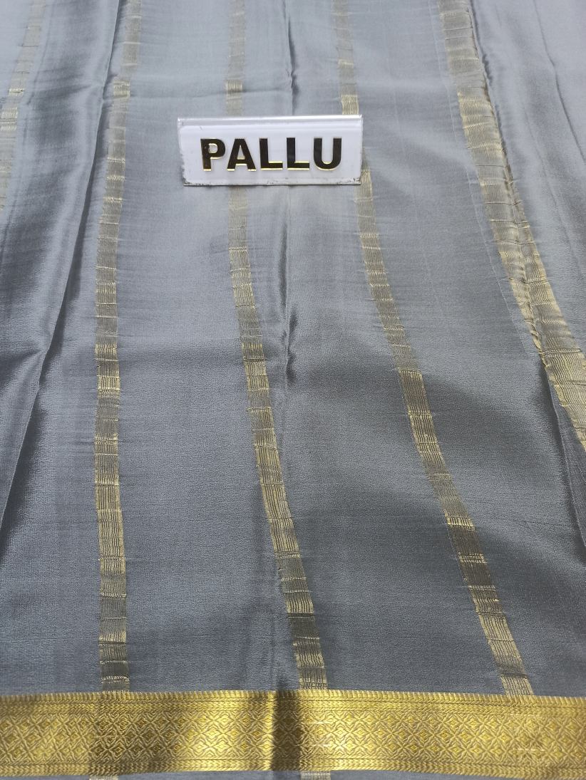 Pure Mysore Silk Saree ( 60 Grams )