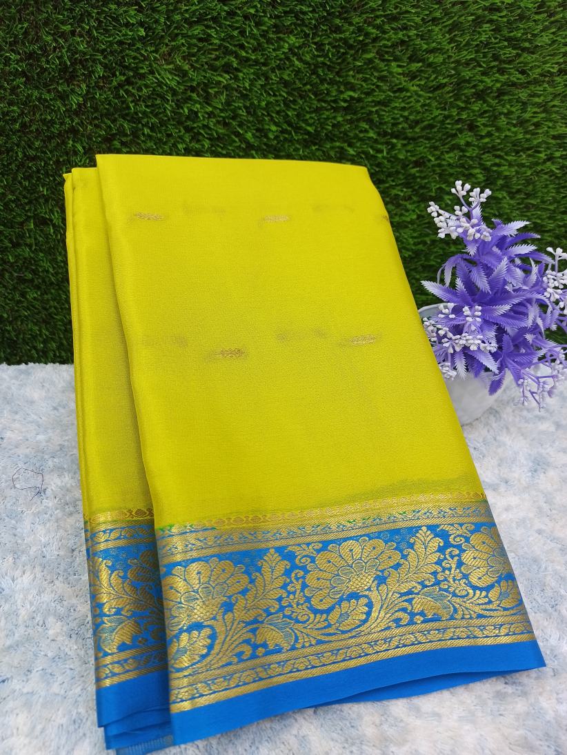 Pure Mysore Silk Saree ( 60 Grams )