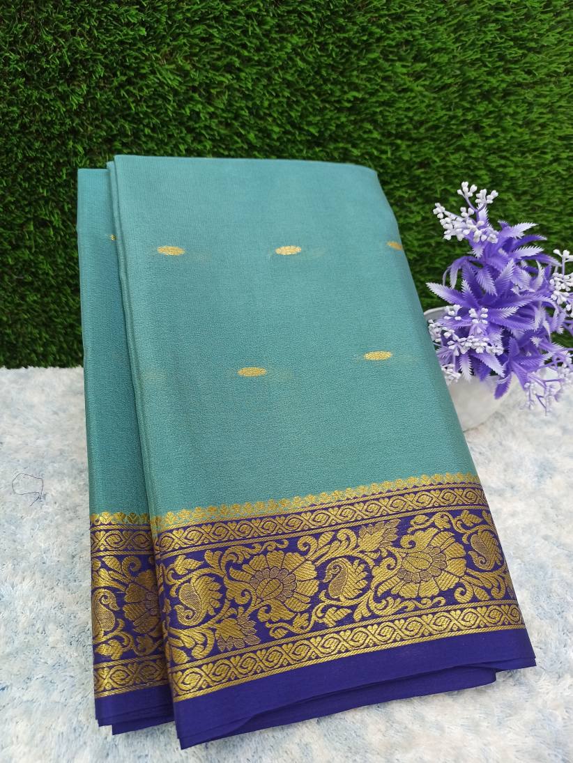 Pure Mysore Silk Saree ( 60 Grams )