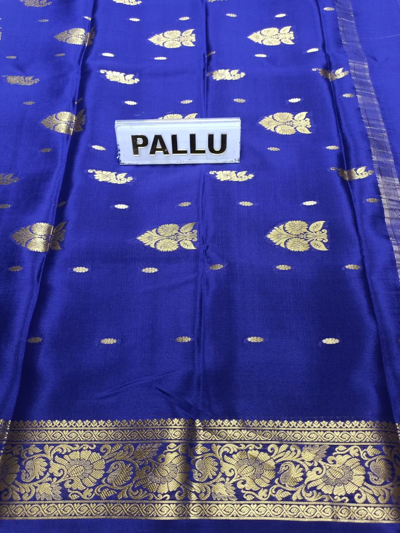 Pure Mysore Silk Saree ( 60 Grams )