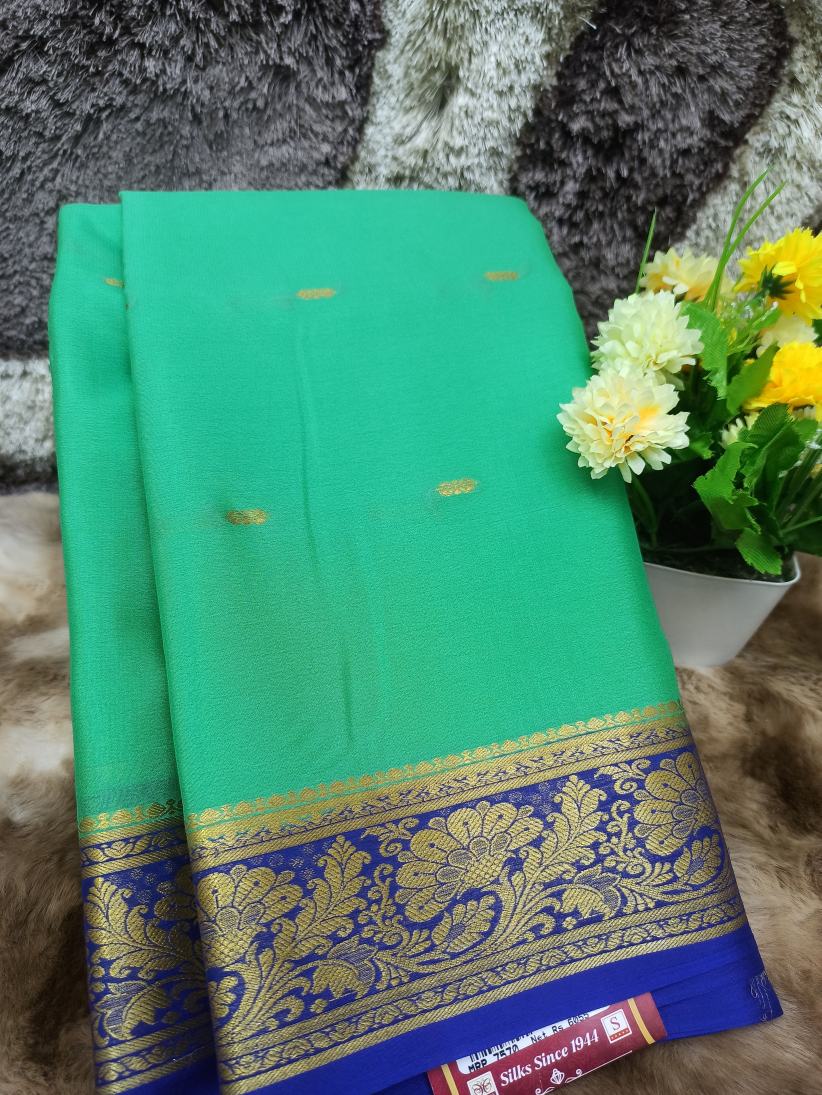 Pure Mysore Silk Saree ( 60 Grams )