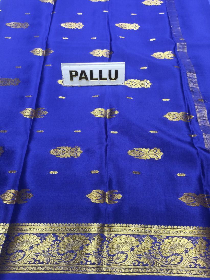 Pure Mysore Silk Saree ( 60 Grams )