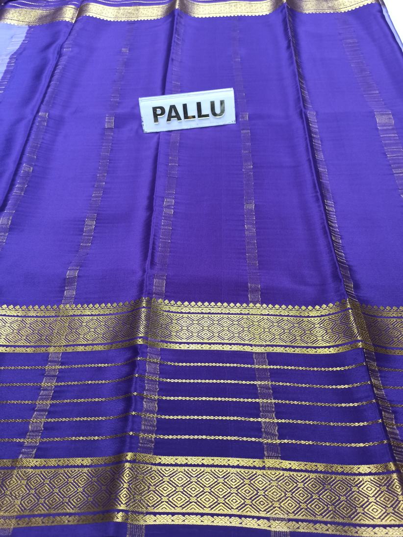 Pure Mysore Silk Saree