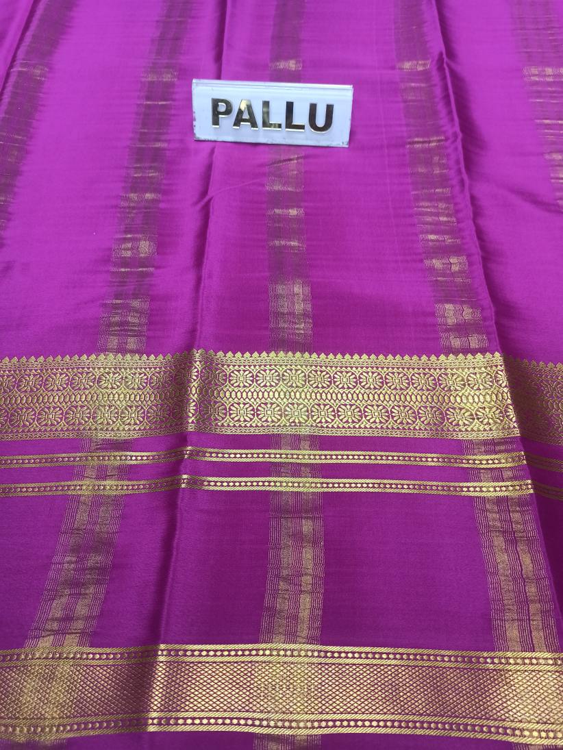 Pure Mysore Silk Saree