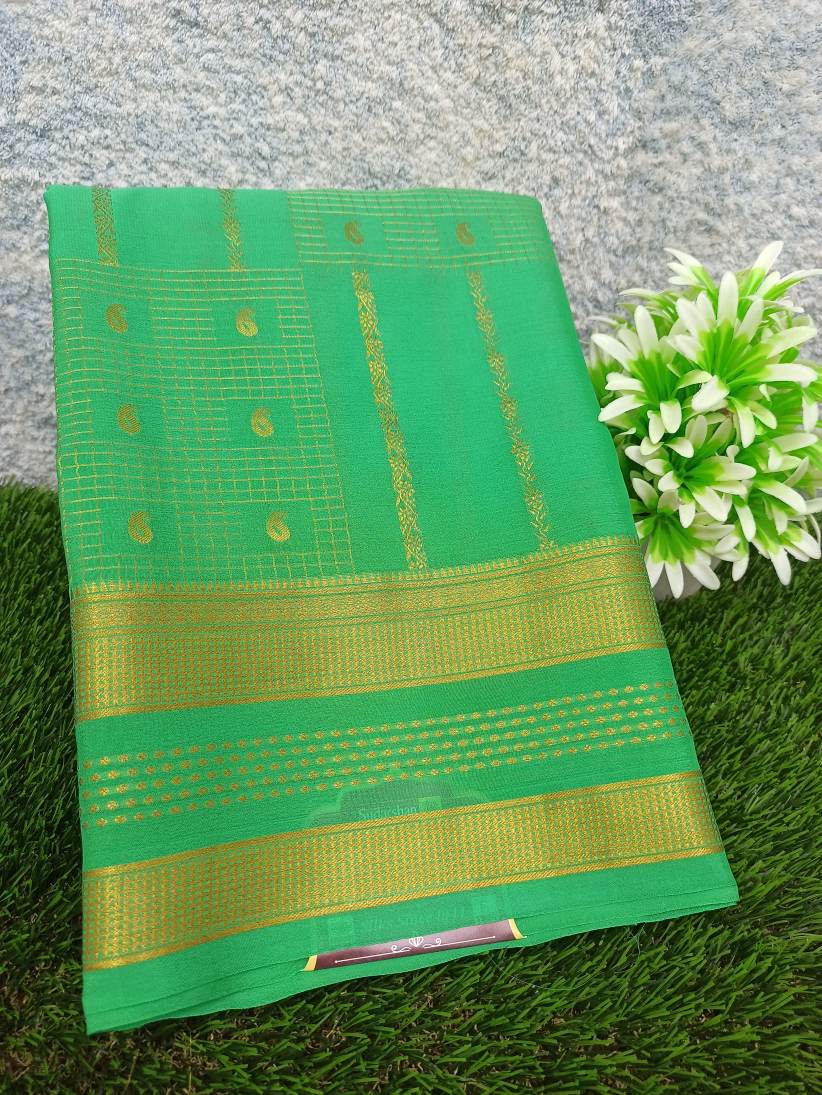 Pure Mysore Silk Saree