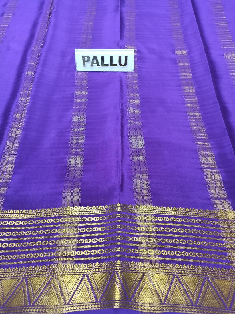 Pure Mysore Silk Saree