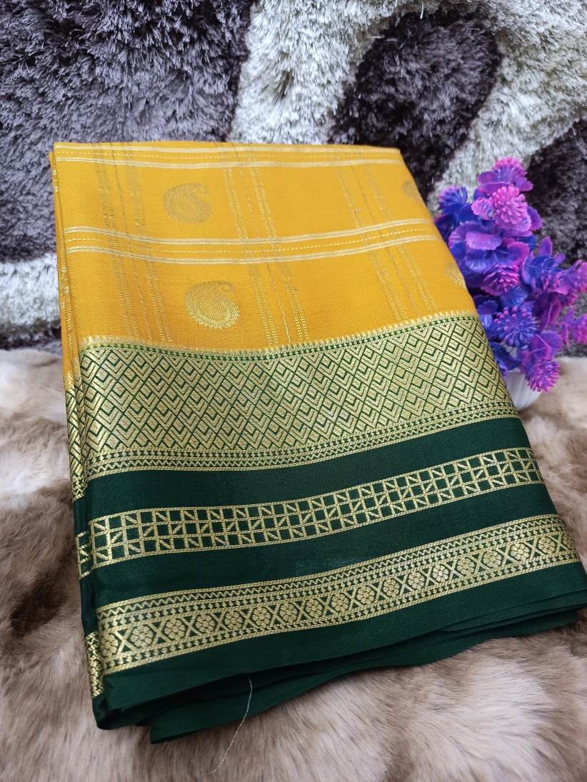 Pure Mysore Silk Saree