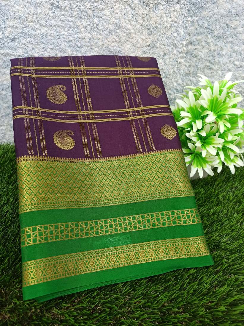 Pure Mysore Silk Saree