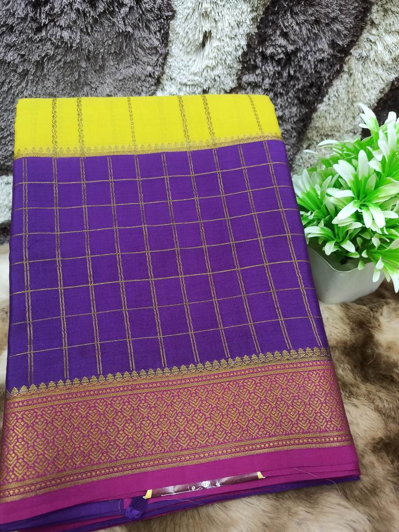 Pure Mysore Silk Saree