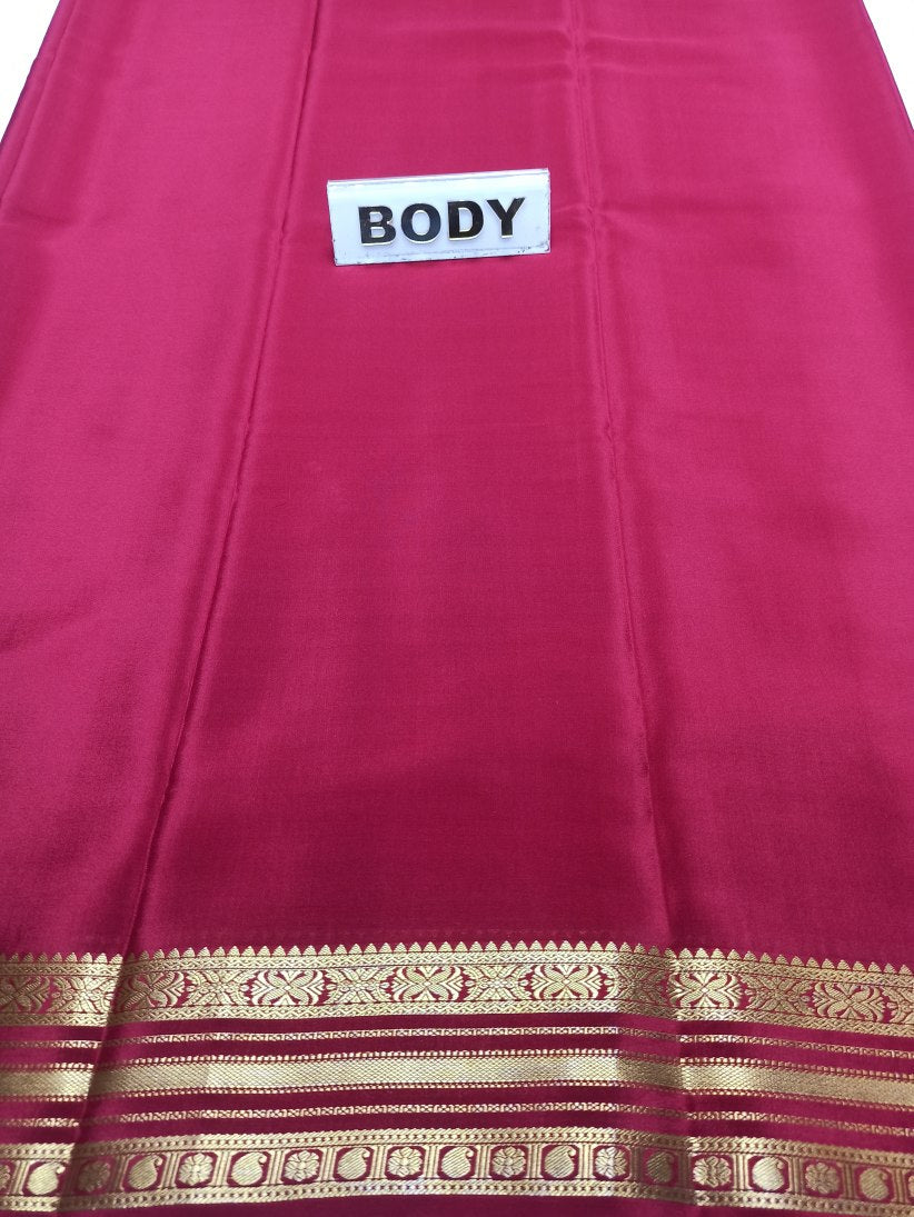 Pure Mysore Silk Saree