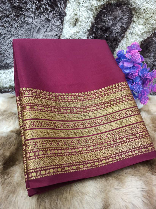 Pure Mysore Silk Saree