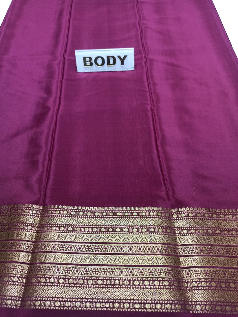 Pure Mysore Silk Saree