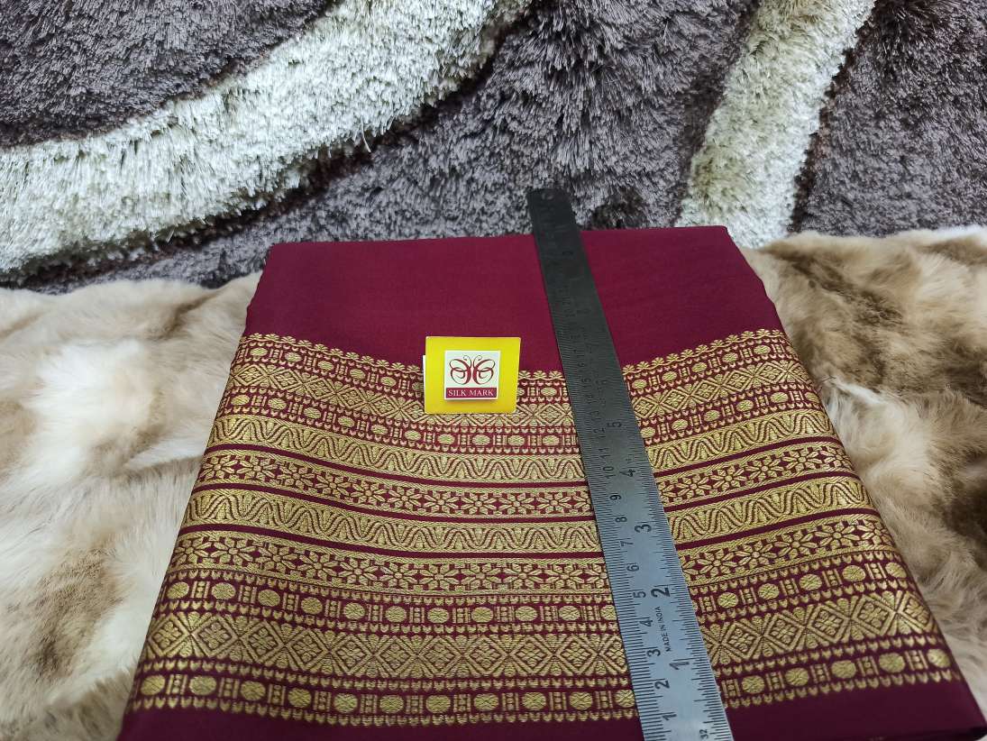 Pure Mysore Silk Saree