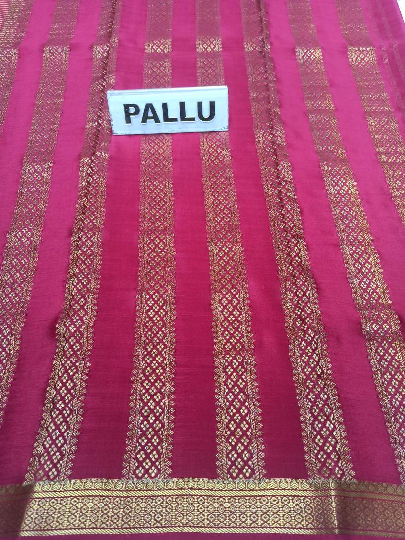 Pure Mysore Silk Saree