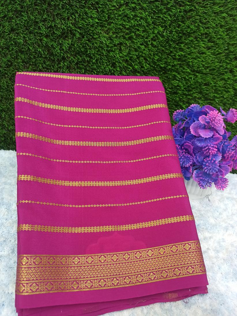 Pure Mysore Silk Saree