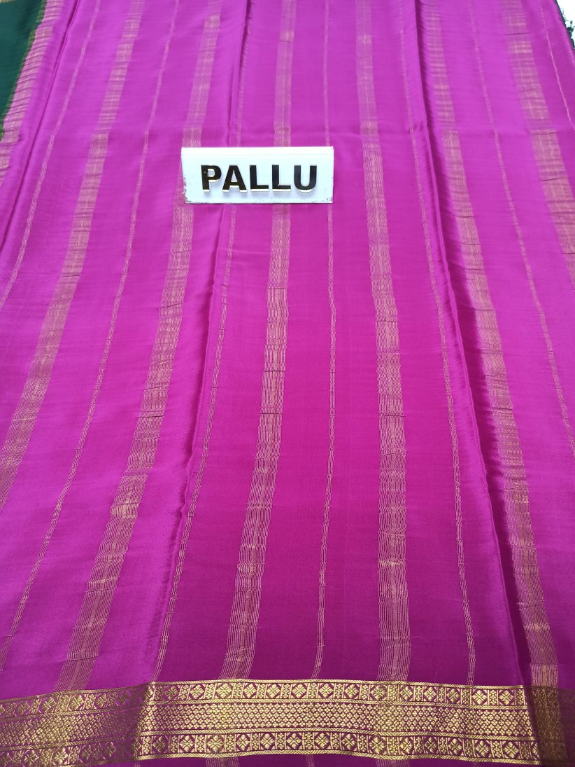 Pure Mysore Silk Saree