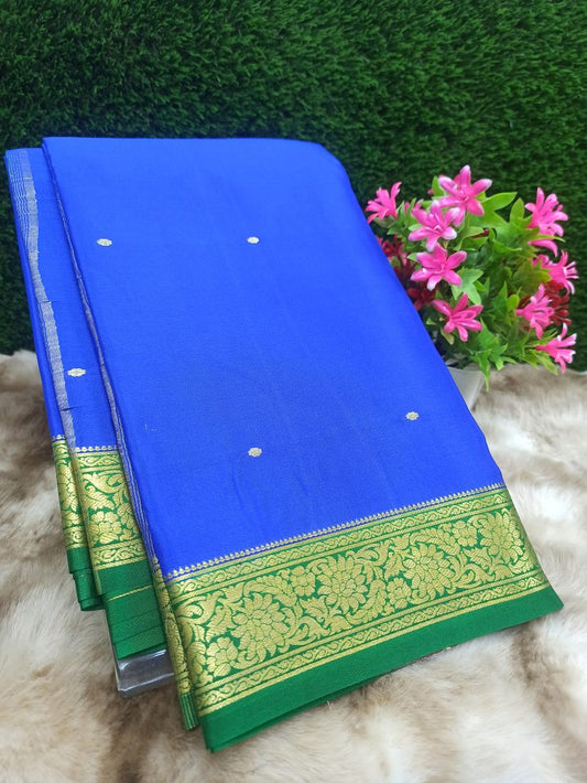 Pure Mysore Silk Saree( 60 Grams )