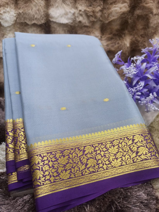 Pure Mysore Silk Saree( 60 Grams )