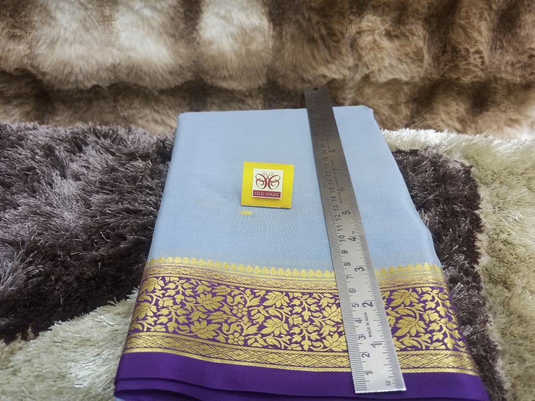 Pure Mysore Silk Saree( 60 Grams )