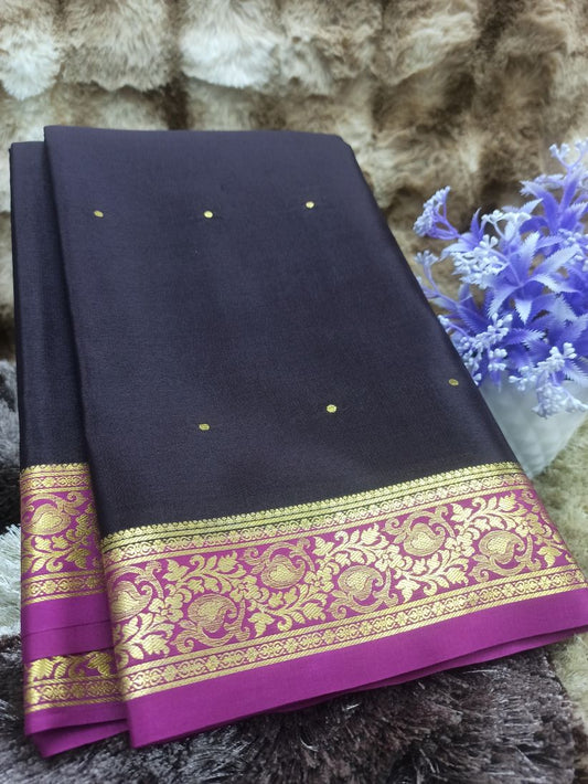 Pure Mysore Silk Saree( 60 Grams )