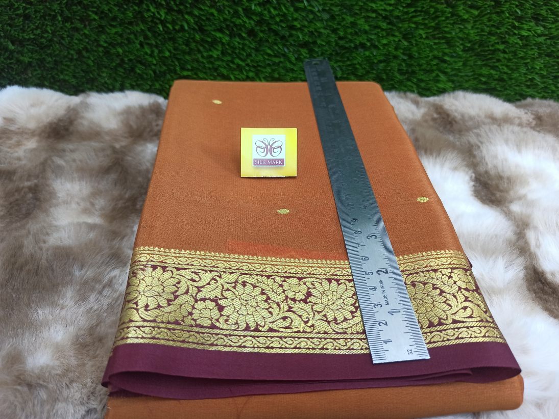 Pure Mysore Silk Saree( 60 Grams )