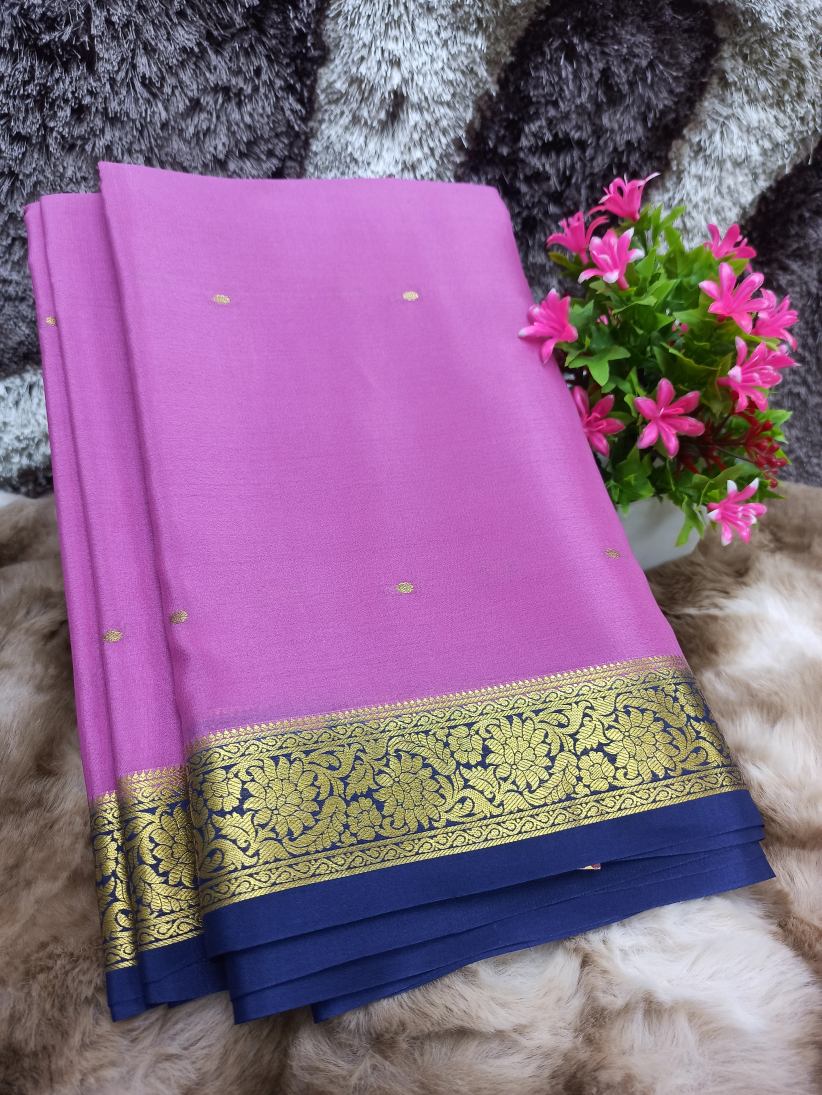 Pure Mysore Silk Saree ( 60 Grams )