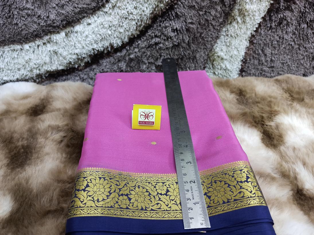 Pure Mysore Silk Saree ( 60 Grams )