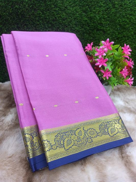 Pure Mysore Silk Saree( 60 Grams )